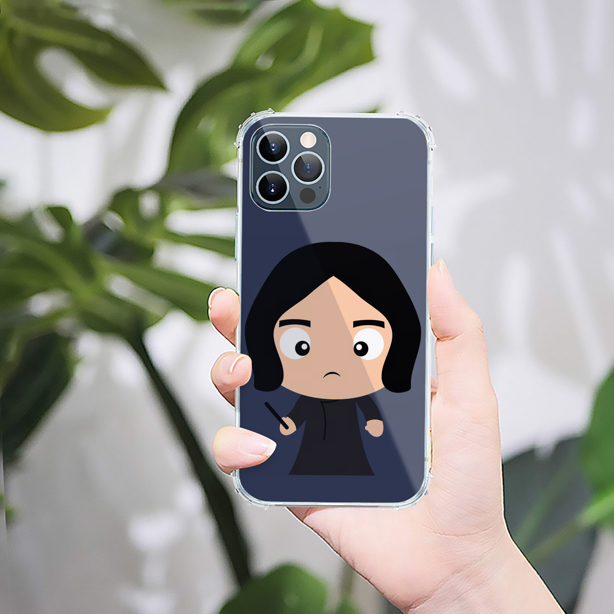 （画像用） Harry Potter ハリー・ポッターシリーズ 【iPhone 12シリーズ対応】透明スマホケース（クリアソフトケース）